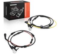 Frankberg 2x Front brake pad wear warning contact und Rear