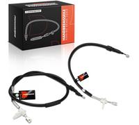 Frankberg 2x Handbrake Cable Compatible with A-Class W169 A150-A200 1.5L-2.0L 2004-2012 B-Class W245 B150-B200 1.5L-2.0L 2005-2011 Replace# 1694201285