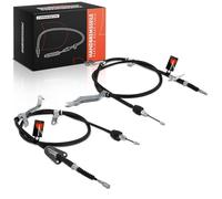 Frankberg 2x Handbrake Cable Disc Brake Rear Compatible with i30 GD 1.4L 1.6L 2011-2017 i30 Coupe 1.4L 1.6L 2013-2017 i30 Estate Van GD GDE 1.4L 2015-2025 Replace# 59760-A6300