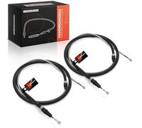 Frankberg 2x Handbrake Cable Disc brake Rear Left Right Compatible with 407 6D 2004-2011 407 Coupe 6C 2005-2010 407 SW 6D 6E 2004-2011 Replace# K19056