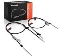 Frankberg 2x Handbrake Cable Disc brake Rear Left Right Compatible with C.o.r.o.l.l.a Verso R1 ZER ZZE12 1.6L-2.2L 2004-2009 Replace# 46430-0F010