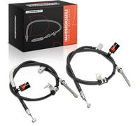 Frankberg 2x Handbrake Cable Disc brake Rear Left Right Compatible with Captiva C100 C140 2.0L-3.2L 2006-2018 Antara L07 2.0L-3.2L 2006-2024 Replace# 96879437