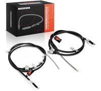 Frankberg 2x Handbrake Cable Drum brake Rear Left Right Compatible with Ranger ET 2.5L 2006-2011 Replace# UR6144410A