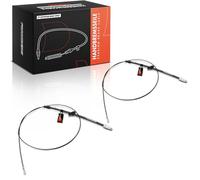 Frankberg 2x Handbrake Cable Front left Rchets 2E0609701L | Compatible with: Sprinter 5-T Box B906, Sprinter 3-T Box B906, Sprinter 46-T Box B906, Sprinter 35-T flatbed/chassis B906