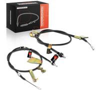 Frankberg 2x Handbrake Cable Handbrake Cable Rear Compatible with D-Max I TFR TFS D-Max I Platform/Chassis TFR TFS Replace# 8980070101,K14149,8973633460,8972352965