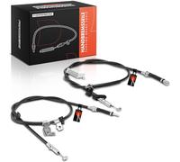 Frankberg 2x Handbrake Cable Handbrake Cable Rear Compatible with J.a.z.z II GD G.E2 G.E3 J.a.z.z III G.E G.G GP ZA J.a.z.z Saloon GD Replace# K17263, K17263