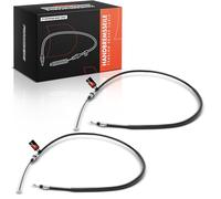 Frankberg 2x Handbrake Cable Parking Brake Rear 9111490
