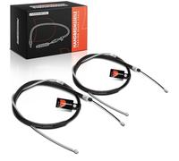 Frankberg 2x Handbrake Cable Parking Brake Rear disc brake 34406760443