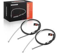 Frankberg 2x Handbrake Cable Parking Brake Rear disc brake 34406792263