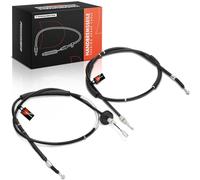 Frankberg 2x Handbrake Cable Rear Axle Compatible with A4 8E2 A4 8EC A4 Avant 8E5 A4 Avant 8ED A4 Cabriolet 8H7 A4 Cabriolet 8HE Replace# 8E0609722AF
