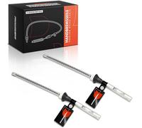 Frankberg 2x Handbrake Cable Rear Axle Compatible with Focus DAW DBW 1.4L-2.0L 1998-2004 Focus Saloon DFW 1.4L-2.0L 1999-2004 Focus Turnier DNW 1.4L 1999-2004 Replace# 1094178