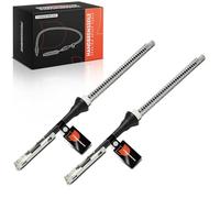 Frankberg 2x Handbrake Cable Rear Axle Compatible with Focus III Focus III Box/Hatchback Focus III Saloon Focus III Turnier Focus III Van Replace# BV612A635AA