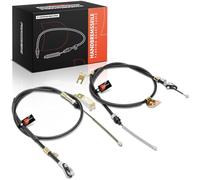 Frankberg 2x Handbrake Cable Rear Compatible with C1 PM PN 2005-2014 107 PM PN 2005-2014 Aygo B1 2005-2014 Aygo Box/Hatchback B1 2005-2014 Replace# 46420-0H010