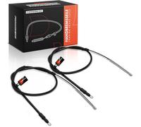 Frankberg 2x Handbrake Cable Rear Compatible with Saxo S0 S1 1996-2004 Saxo Hatchback Van S3 1999-2003 106 I 1A 1C 1991-1996 106 II 1A 1C 1996-2004 Replace# 96209110