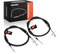 Frankberg 2x Handbrake Cable Rear left Right 2D0609721A