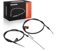 Frankberg 2x Handbrake Cable Rear Left Right Compatible with Berlingo/Berlingo First MPV GFK GJK MF 1.1L-1.9L 1996-2011 Replace# 4745.X8