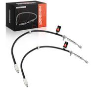 Frankberg 2X Handbrake Cable Rear Left Right Compatible with C-Class Coupe C204 CLS C21 CLS Shooting Brake X218 E-Class W212 E-Class T-Model S212 Replace# 2124200185