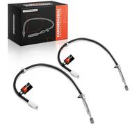 Frankberg 2x Handbrake Cable Rear Left Right Compatible with C-Class W204 C-Class Coupe C204 C-Class T-Model S204 E-Class Cabriolet A207 Replace# 2044200985