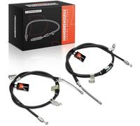 Frankberg 2x Handbrake Cable Rear Left Right Compatible with C-Crosser VU VV C-Crosser Enterprise VU VV Outlunder II CWW 4007 VU VV Replace# 4820A103