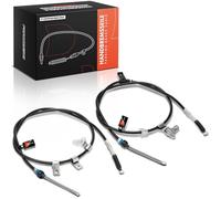 Frankberg 2x Handbrake Cable Rear Left Right Compatible with C.o.r.o.l.l.a E12 C.o.r.o.l.l.a Estate E12 C.o.r.o.l.l.a Saloon E12 Replace# 46420-02090