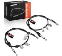Frankberg 2x Handbrake Cable Rear Left Right Compatible with Civic VI Aerodeck MB MC Civic VI Fastback MA MB Civic VI Hatchback EJ EK Replace# 47560ST3E11