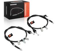 Frankberg 2x Handbrake Cable Rear Left Right Compatible with Coupe GK 1.6L-2.7L 2001-2009 Replace# 597602C310