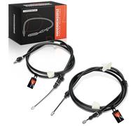 Frankberg 2x Handbrake Cable Rear Left Right Compatible with Mondeo IV BA7 Mondeo IV Saloon BA7 Mondeo IV Turnier BA7 Mondeo IV Van Galaxy MK II Van WA6 Replace# 6G912A635EG