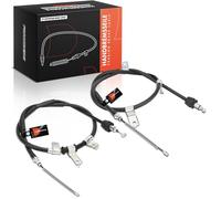 Frankberg 2x Handbrake Cable Rear Left Right Compatible with Picanto SA 1.0L 1.1L 2004-2011 Replace# 5976007010