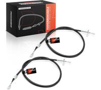 Frankberg 2x Handbrake Cable Rear Left Right Compatible with Sprinter 2-T Bus Box Platform/Chassis Sprinter 3-T 4-T LT 28-35 II Bus 28-46 Replace# 2D0609721