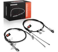 Frankberg 2x Handbrake Cable Rear Left Right Compatible with T.e.r.i.o.s F7 J2 1.3L 1.5L 2005-2024 Replace# 46420-B4010