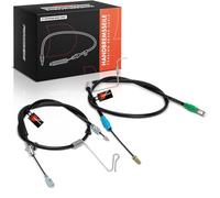 Frankberg 2X Handbrake Cable Rear Left Right Compatible with Transit Platform/Chassis FF FM FN 2.2L-3.2L 2006-2014 Replace# 1388276
