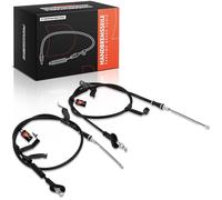 Frankberg 2x Handbrake Cable Rear Left Right Compatible with Tucson JM 2.0L 2.7L 2004-2010 Replace# 597602E500