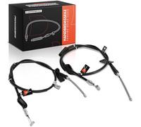 Frankberg 2x Handbrake Cable Rear Left Right Drum brake Compatible with Alto FF 1.1L 2004-2008 Replace# 54401M79G00