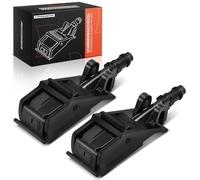 Frankberg 2x Nozzle Jet Front Glass Front Window Washer Jet Windshield Compatible with UP! 121 122 123 BL1 BL2 BL3 Golf IV 1J1 Polo 6C1 6R1 Polo 9A 9N L.u.p.o 6E1 6X1 Replace# 6E0955985A