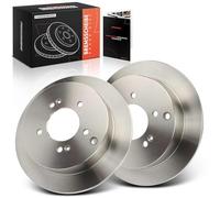 Frankberg 2x Rear brake discs Solid Ø284mm 584113A300 S584113A300