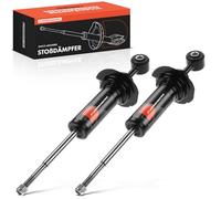 Frankberg 2x Shock Absorber Front 384mm Gas pressure 56100EB32C | Compatible with: NP300 Navara flatbed/chassis D40, NP300 Navara D40