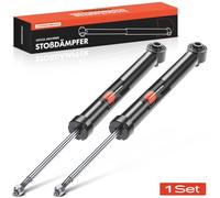 Frankberg 2x Shock absorber Gas pressure Rear axle Compatible with A4 8E2 B6 2000-2004 A4 Avant 8E5 B6 2001-2004 A4 Convertible 8H7 8HE B6 B7 2002-2009