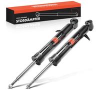 Frankberg 2x Shock Absorber Rear Axle Left Right Compatible with X5 E70 3.0L 4.4L 4.8L SUV 2006-2013 X6 E71 E72 3.0L 4.4L SUV 2007-2014 Replace# 33526782875