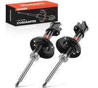 Frankberg 2x Shock Absorber Strut Front Axle Replace #230574, 16766 | Compatible with Opel Astra G Box /Estate, Astra G Coupe, Astra G Saloon, Astra G CC, Astra G Cabriolet