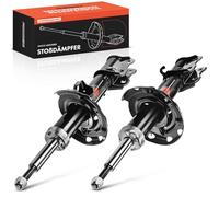 Frankberg 2x Shock Absorber Strut Front Left Right 495mm Gas pressure Compatible with Corsa C X01 Meriva X03 Corsa C Box/Hatchback X01 eplace# 290381,344343