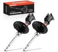 Frankberg 2x Shock Absorber Strut Front Left Right 496mm Gas pressure Compatible with Spider 916 GTV 916 Replace# 60653939,60619644