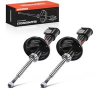 Frankberg 2x Shock Absorber Strut Front Left Right 514mm Gas pressure Compatible with Clio II BB CB Clio II Box/Hatchback SB0/1/2 Replace# 314739