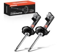 Frankberg 2x Shock Absorber Strut Front Left Right 515mm Gas pressure Compatible with Kizashi FR 2.4 2.4 4x4 2010-2025 Replace# 339266,339265