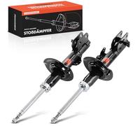 Frankberg 2x Shock Absorber Strut Front Left Right 532mm Gas pressure Compatible with iX20 JC Venga YN Venga Hatchback Van YN Replace# 3330121,546501K000