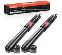 Frankberg 2x Shock Absorber Strut Rear Left Right 344mm Gas pressure Compatible with Seicento/600 187 Cinquecento 170 Replace# E1104, 170495