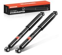 Frankberg 2x Shock Absorber Strut Rear Left Right 444mm Gas pressure Compatible with Matiz M200 M250 Matiz M100 M150 Spark Replace# 315092, 96424027