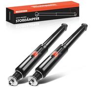 Frankberg 2x Shock Absorber Strut Rear Left Right 465mm Gas pressure Compatible with Grand Vitara I FT HT X-90 EL Vitara ET TA TD Replace# 230048,343247