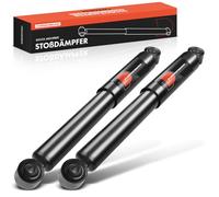 Frankberg 2x Shock absorber Gas pressure Rear axle Compatible with C.a.d.d.y III MPV 2CB 2CJ 2KB 2KJ 1.2L-2.0L 2004-2015 Replace# 2K0513029B