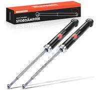 Frankberg 2x Shock Absorber Strut Rear Left Right 570mm Gas pressure Compatible with Clio II BB CB Thalia I LB Thalia II LU Replace# 343289,7700426693