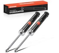 Frankberg 2x Shock Absorber Strut Rear Left Right 590mm Gas pressure Compatible with Golf VI 5K1 Golf V 1K1 Golf Plus 521 5M1 Replace# 344459，400019